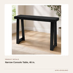 Narrow Console Table, 46 in. product detail