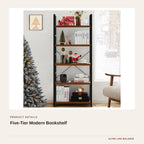 Five-Tier Modern Bookshelf product detail
