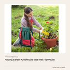 Folding Garden Kneeler and Seat with Tool Pouch product detail
