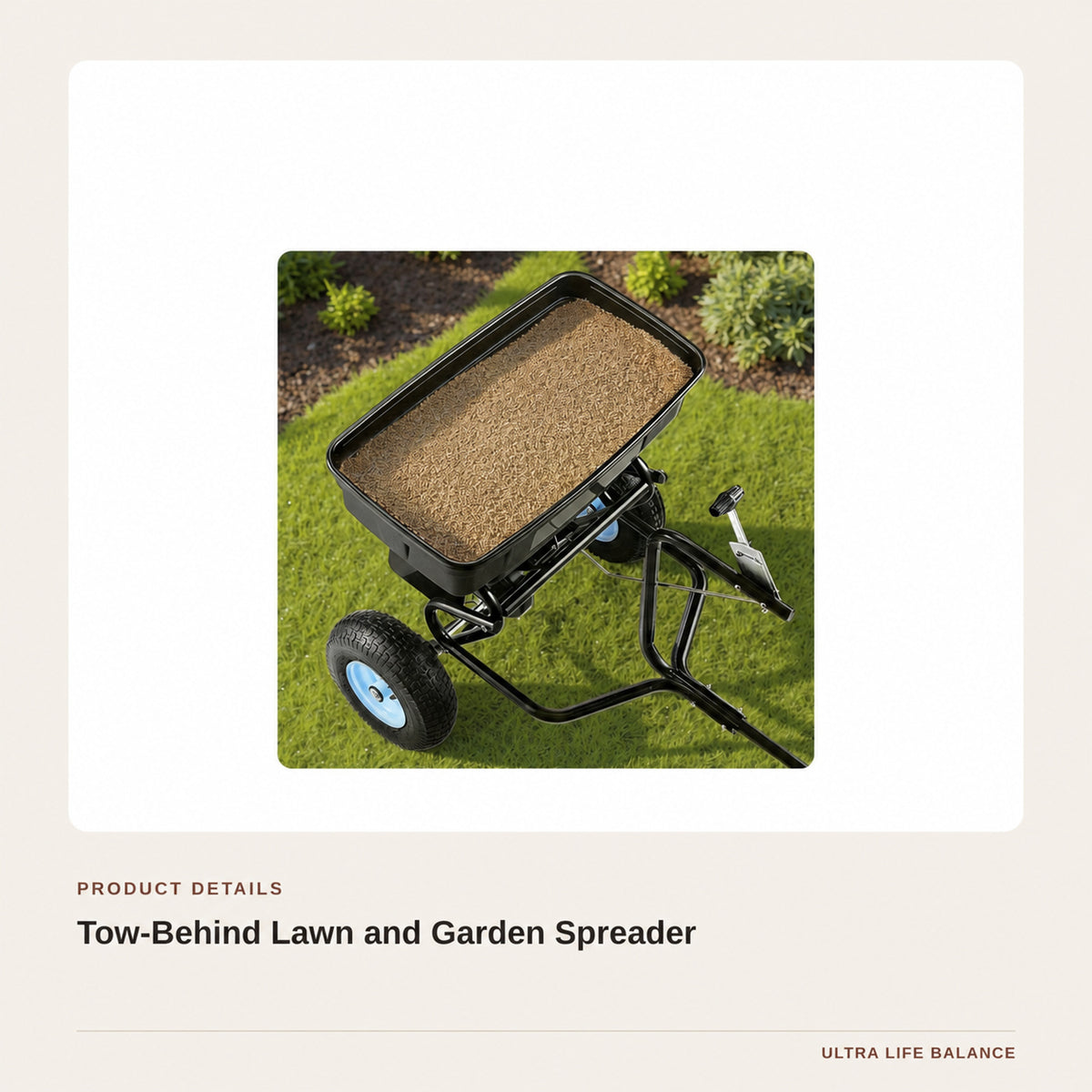 Tow-Behind Lawn and Garden Spreader product detail