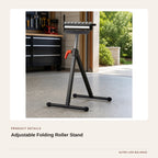 Adjustable Folding Roller Stand product detail