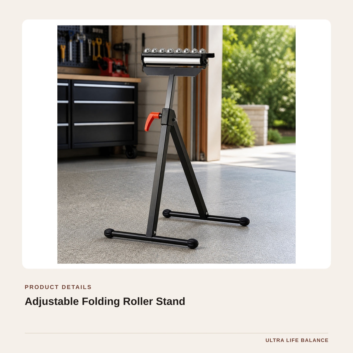 Adjustable Folding Roller Stand product detail
