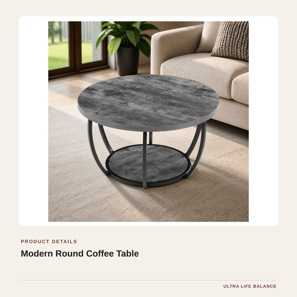 Modern Round Coffee Table product detail