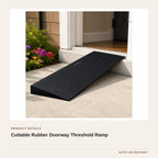 Cuttable Rubber Doorway Threshold Ramp product detail