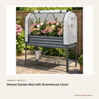Raised Garden Bed with Greenhouse Cover product detail