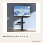 Adjustable Floor TV Stand, 32, 65 in. TVs product detail