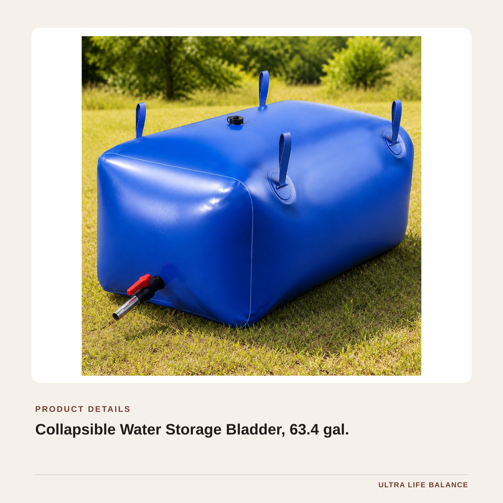 Collapsible Water Storage Bladder, 63.4 gal. product detail