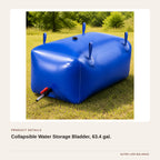 Collapsible Water Storage Bladder, 63.4 gal. product detail