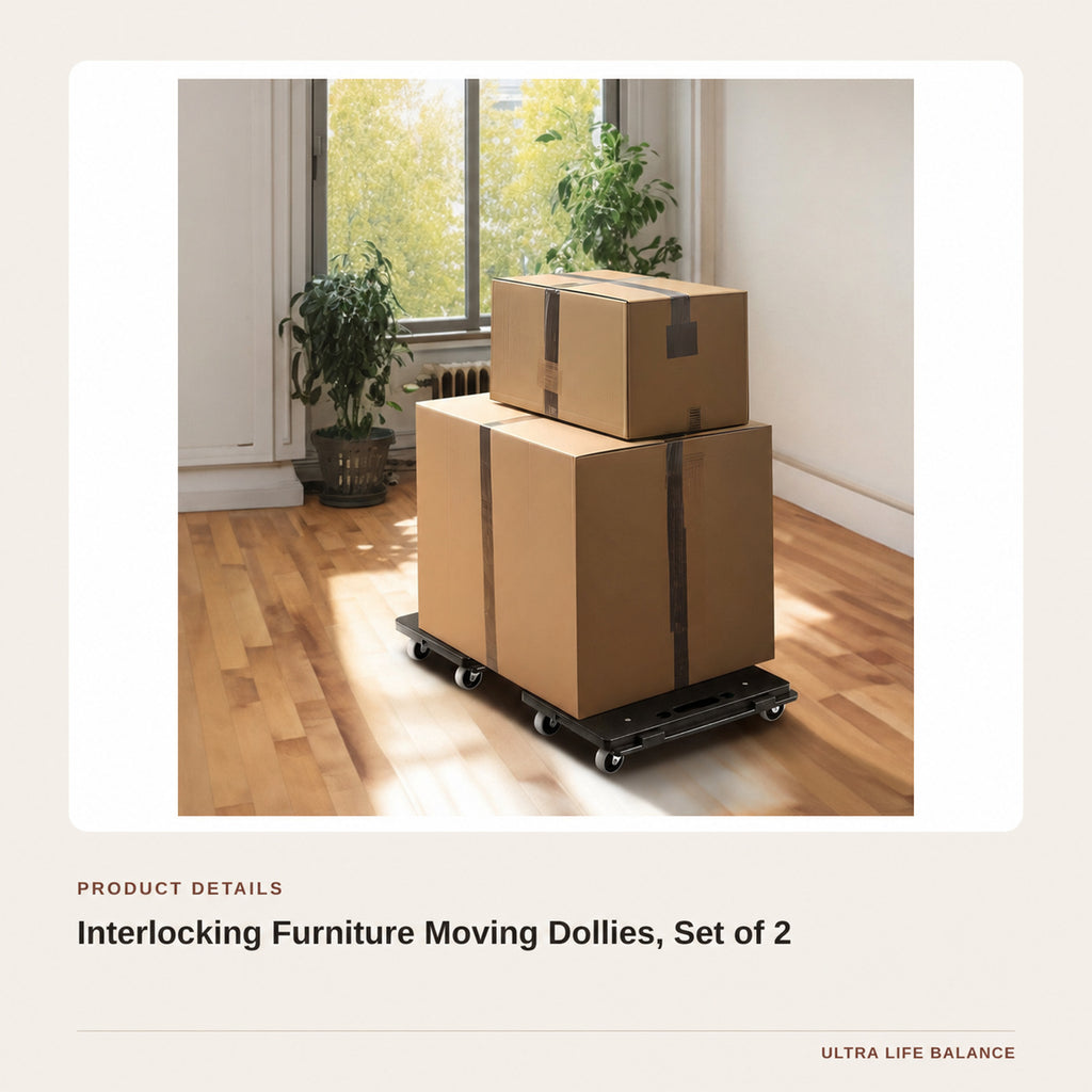 Interlocking Furniture Moving Dollies, Set of 2 product detail