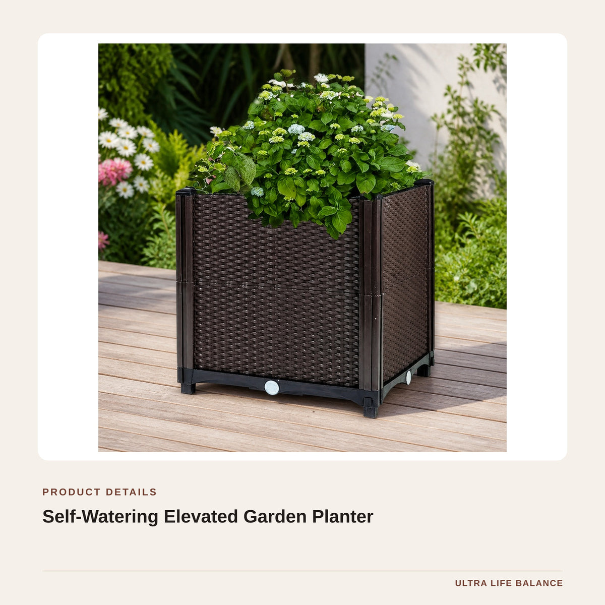Self-Watering Elevated Garden Planter product detail