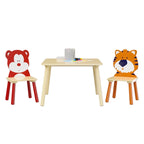 Kids Table and 2 Chairs Set — 3 Pieces Toddler Table and Chair Set — product image 2