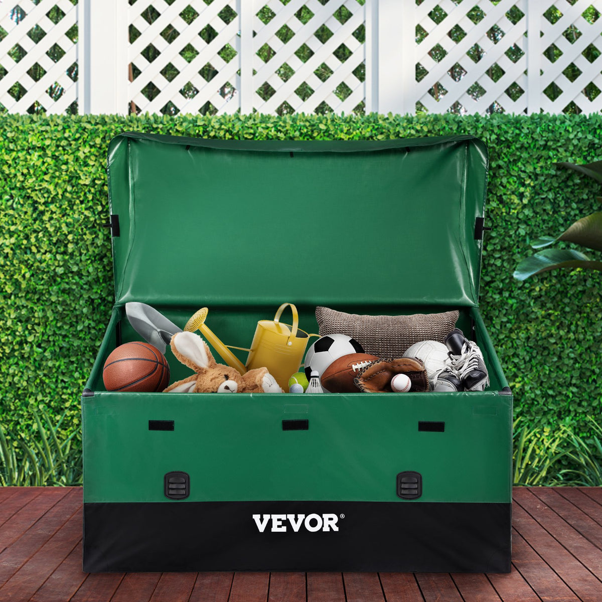 Outdoor Storage Box Patio Deck Box 150 Gallon Waterproof PE Tarpaulin — product image 1