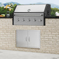 Bbq Access Door — 30w X 21h Inch Double Outdoor Kitchen Door — product image 1