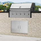 Bbq Access Door — 30w X 21h Inch Double Outdoor Kitchen Door — product image 1