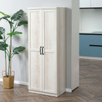 63" 2-Door Kitchen Pantry — Antique White — product image 2