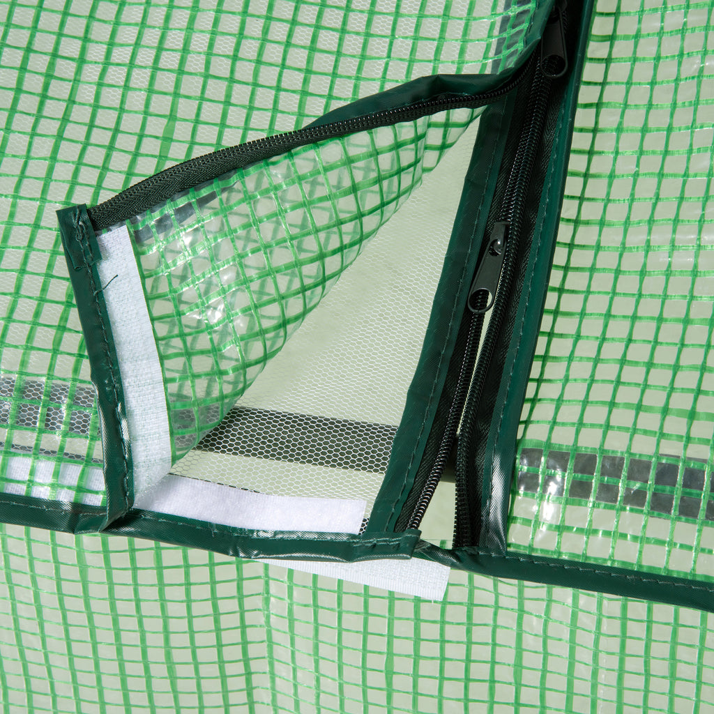 71" X 36" X 28" Mini Greenhouse Portable Hot House for Plants with Large Zipper — product image 3