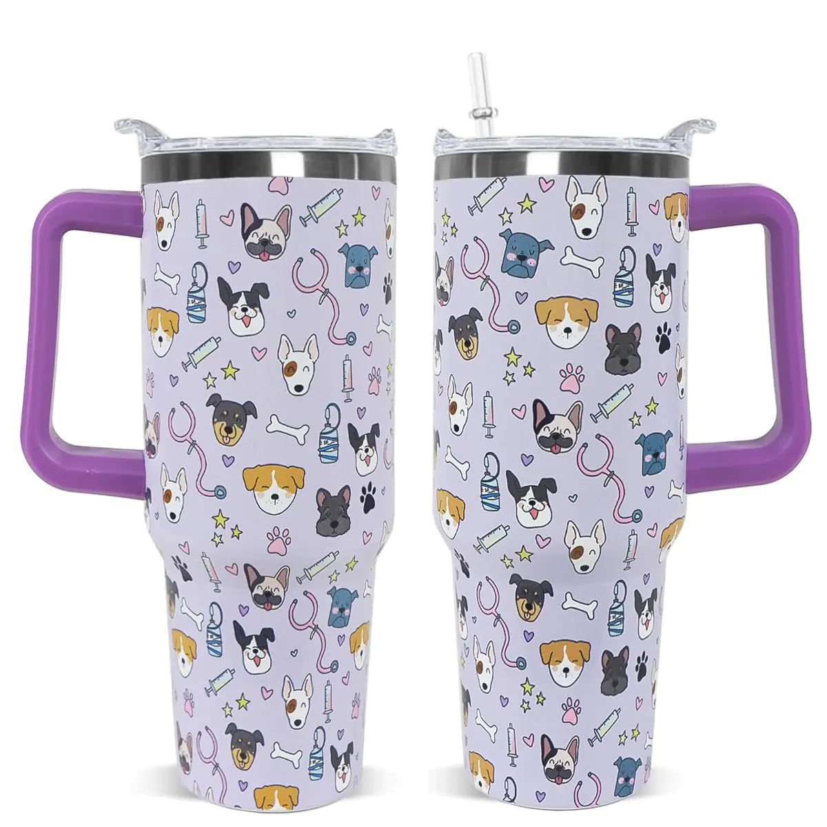Vet Pro 40 oz Tumbler with Handle