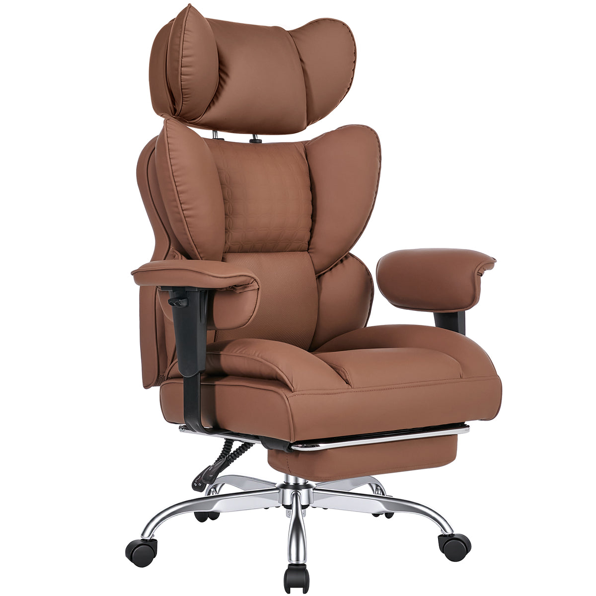 Gaming Computer Chair, Executive Ergonomic Chair With Footrest, High-back Reclining Design — product image 2