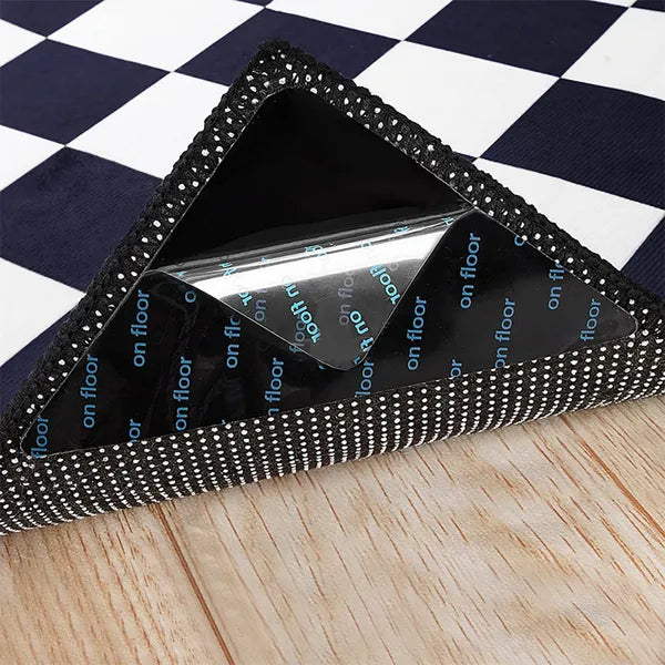Rug Pads Grippers Carpet Tape 16 Pcs Non Slip Rug Tape for Hardwood Floors and Tiles — product image 3