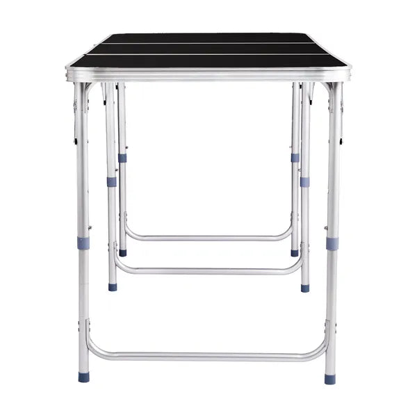 6ft Aluminum Alloy Folding Table Black — product image 2