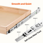 Pull Out Cabinet Organizer Soft Close Slide Out Shelf Wood Drawer 20'W X 21'D — product image 2