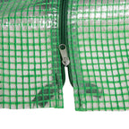 Portable Mini Greenhouse, Outdoor Garden with Large Zipper Doors and Water/UV PE Cover, 6 x 3 x 3, Green — product image 2