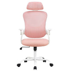 Ergonomic Office Computer Desk Chair, Mesh High Back Rolling Swivel Adjustable Task Chair With Headrest And Flip-up Armrests, Chair With Wheels, Black — product image 3