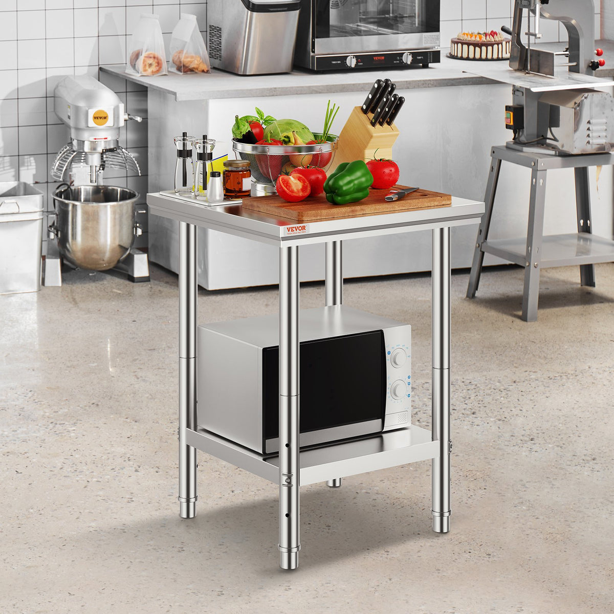 Stainless Steel Commercial Kitchen Work Food Prep Table — product image 3