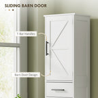 Farmhouse Linen Closet with Drawer — product image 3