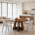 Wooden Coffee Table — Round Bar Table — product image 1