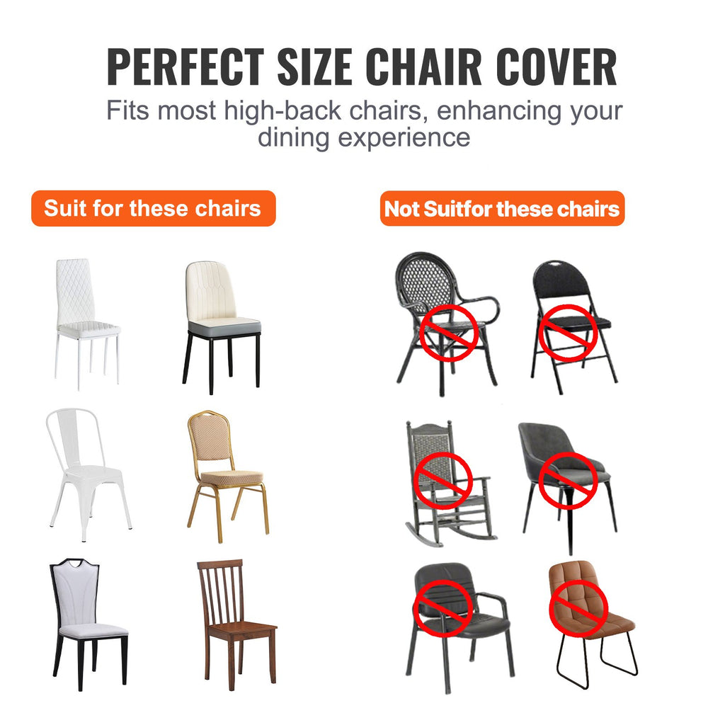 Stretch Spandex Folding Chair Covers, Universal Fitted Chair Cover, Removable Washable Protective Slipcovers, For Wedding, Holiday, Banquet, Party, Celebration, Dining (50PCS Black) — product image 3