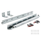 10 Pairs of 21 Inch Drawer Bottom Side Mount Rails — Heavy Duty Full Ball Bearing Extension — product image 1