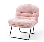 Comfortable Round Chair, Foldable Stylish Floor Chair With Back Support, Suitable For Small Spaces — product image 2
