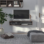 Wall Mounted TV Stand — Dark Grey — product image 2