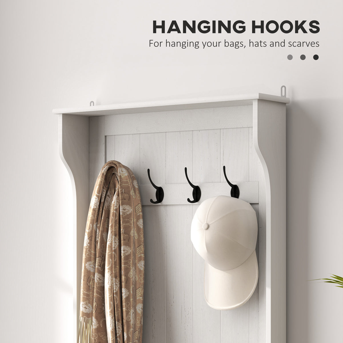 Hall Tree with Coat Rack — Storage — product image 2