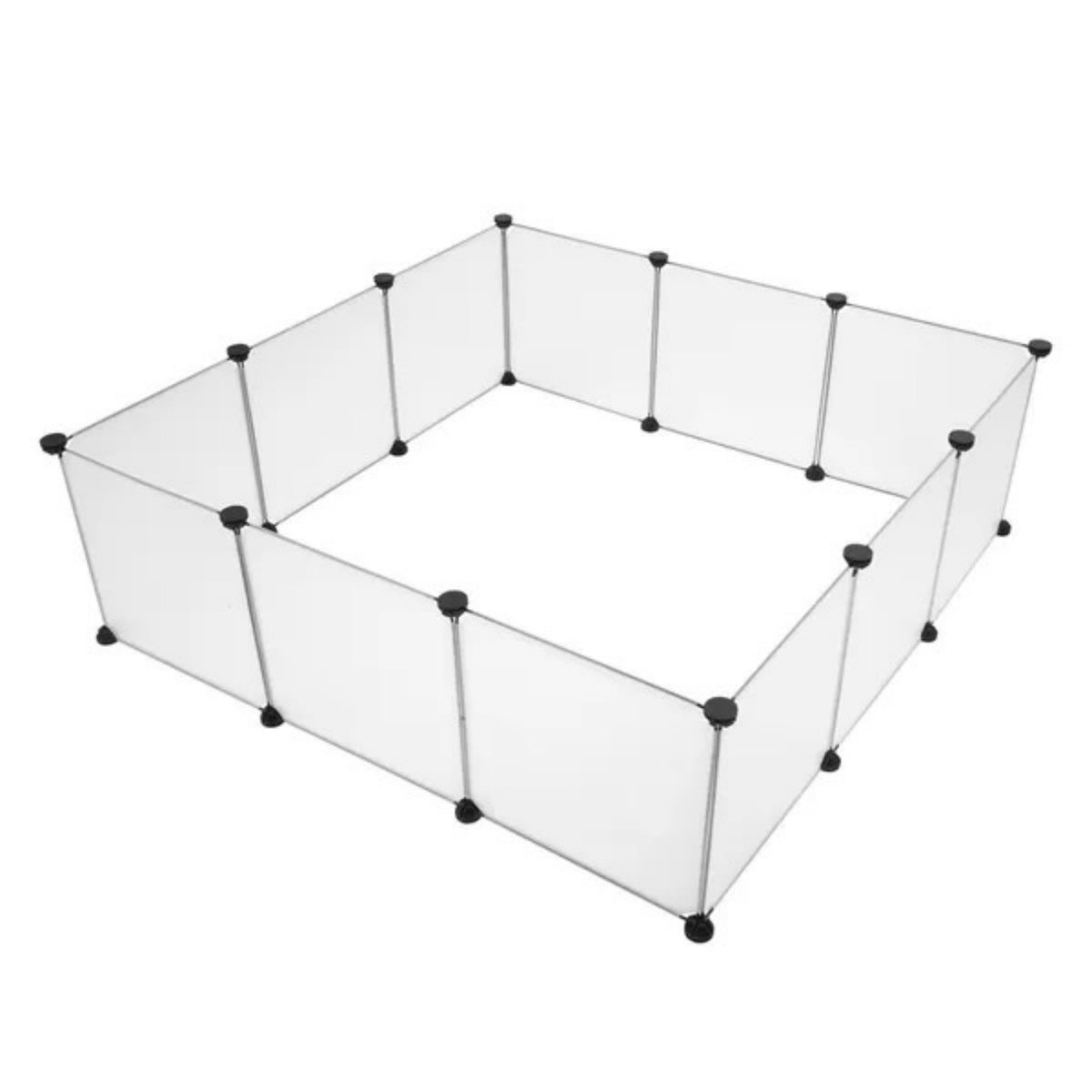 Pet Playpen, Portable Large Plastic Yard Fence Small Animals, Puppy Kennel Crate Fence Tent RT — product image 2