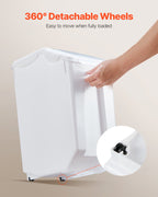4.5Gal/20Lx2 Large Ingredient Storage Container Airtight Kitchen Flour Bin — product image 3