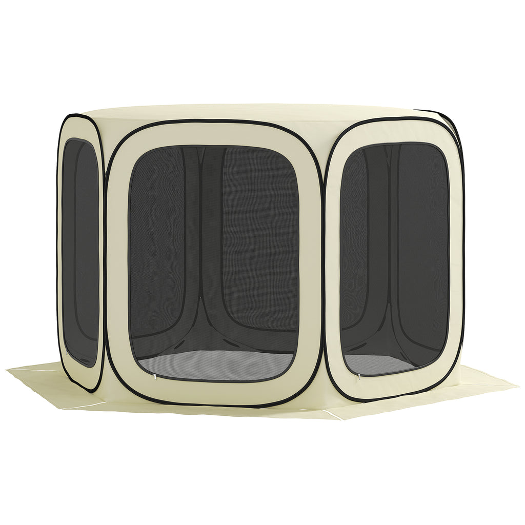 11 X 11ft Pop Up Screen Tent — Beige — product image 1
