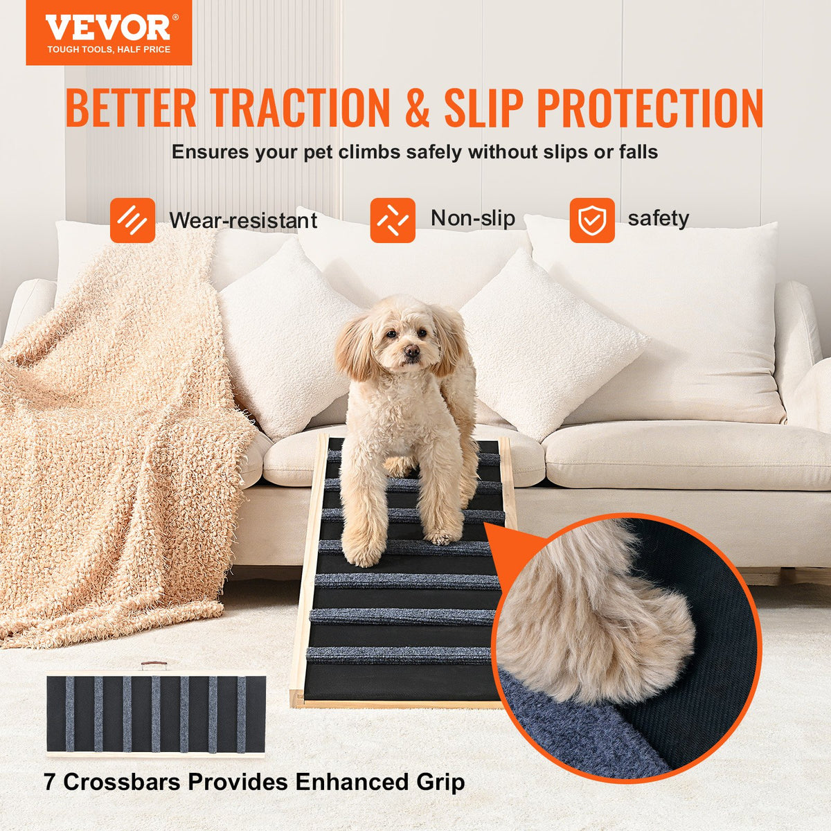 Dog Ramp — Folding Pet Ramp for Bed — product image 2