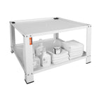 Laundry Pedestal With Storage Shelf, Washer And Dryer Base Stand Platform Universal Fit 660lbs Capacity, Heavy Duty Steel Multi-Functional Base For Washing Machine — product image 1