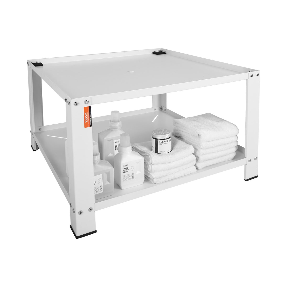 Laundry Pedestal With Storage Shelf, Washer And Dryer Base Stand Platform Universal Fit 660lbs Capacity, Heavy Duty Steel Multi-Functional Base For Washing Machine — product image 1