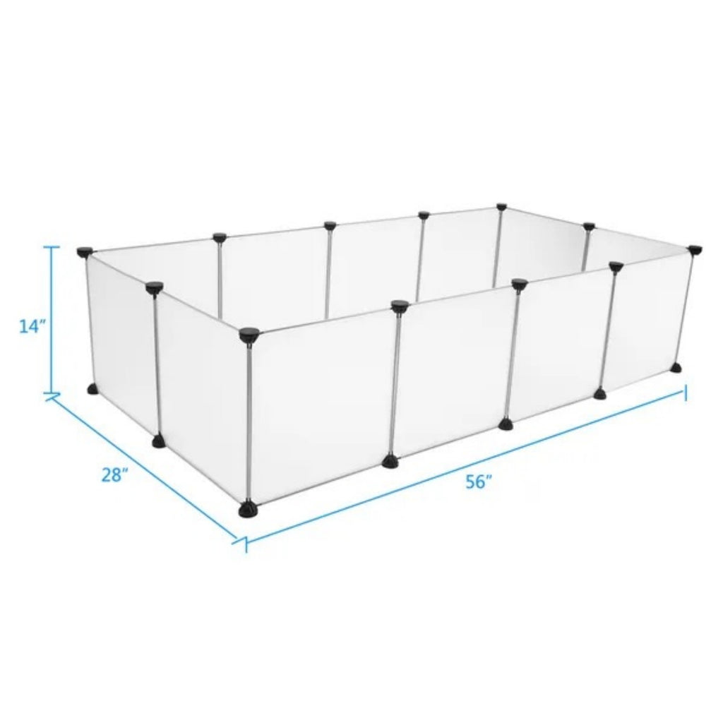 Pet Playpen, Portable Large Plastic Yard Fence Small Animals, Puppy Kennel Crate Fence Tent RT — product image 3