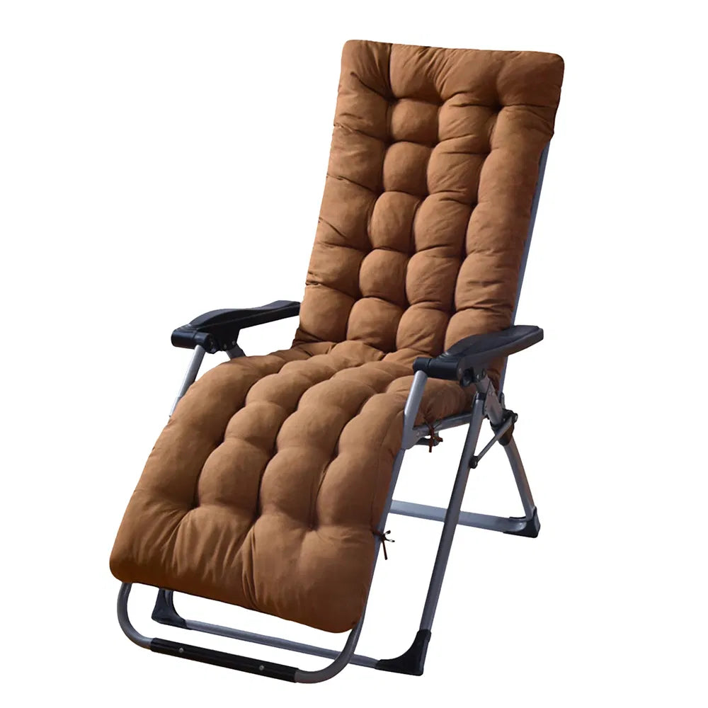 67x22in Chaise Lounger Cushion Recliner Rocking Chair Sofa Mat Deck Chair Cushion — product image 1