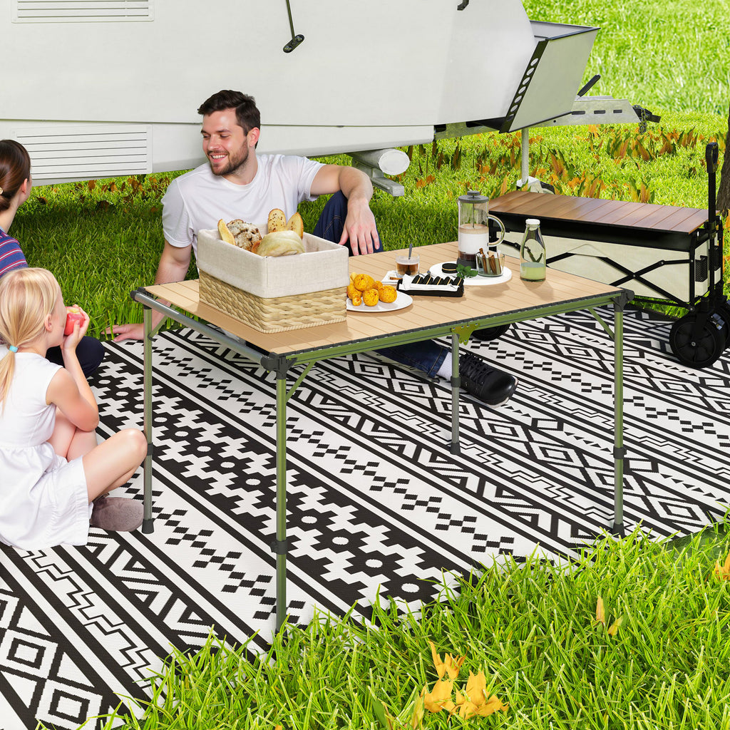 Folding Camping Table — Adjustable Height Aluminum Table — product image 3
