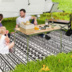 Folding Camping Table — Adjustable Height Aluminum Table — product image 3
