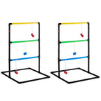 The Ladder Ball And Golf Throwing Ball Set Is Used For The Ladder Throwing Game And Includes 6 Balls, A Scoring Board And A Portable Bag. — product image 1