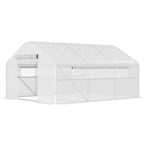 13 X 10 X 6.5 Tunnel Greenhouse Hoop House with Upgraded Galvanized Steel Frame — product image 1