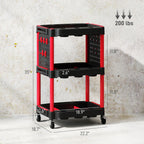 3-Tier Rolling Tool Cart — Workshop — product image 3
