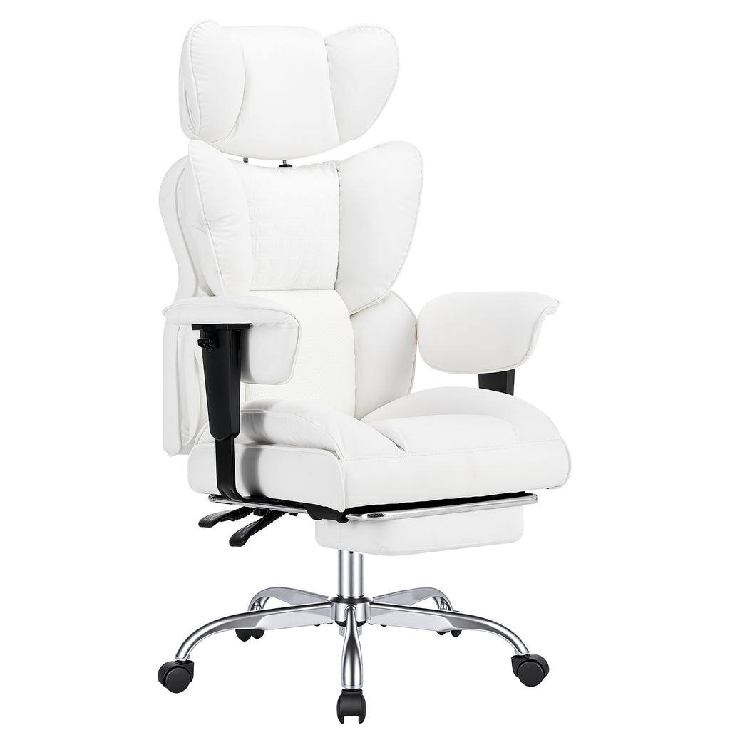 Gaming Computer Chair, Executive Ergonomic Chair With Footrest, High-back Reclining Design — product image 1