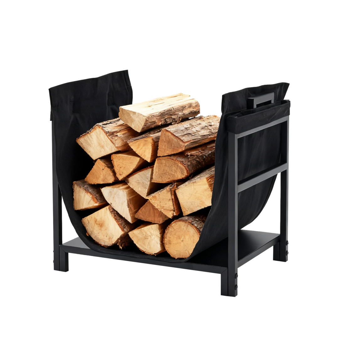 Firewood Stand, Heavy-duty Log Stand For Indoor Fireplaces, Outdoor Metal Wood Pile Storage And Stacking Organizer, Courtyard Log Stand Tool — product image 1